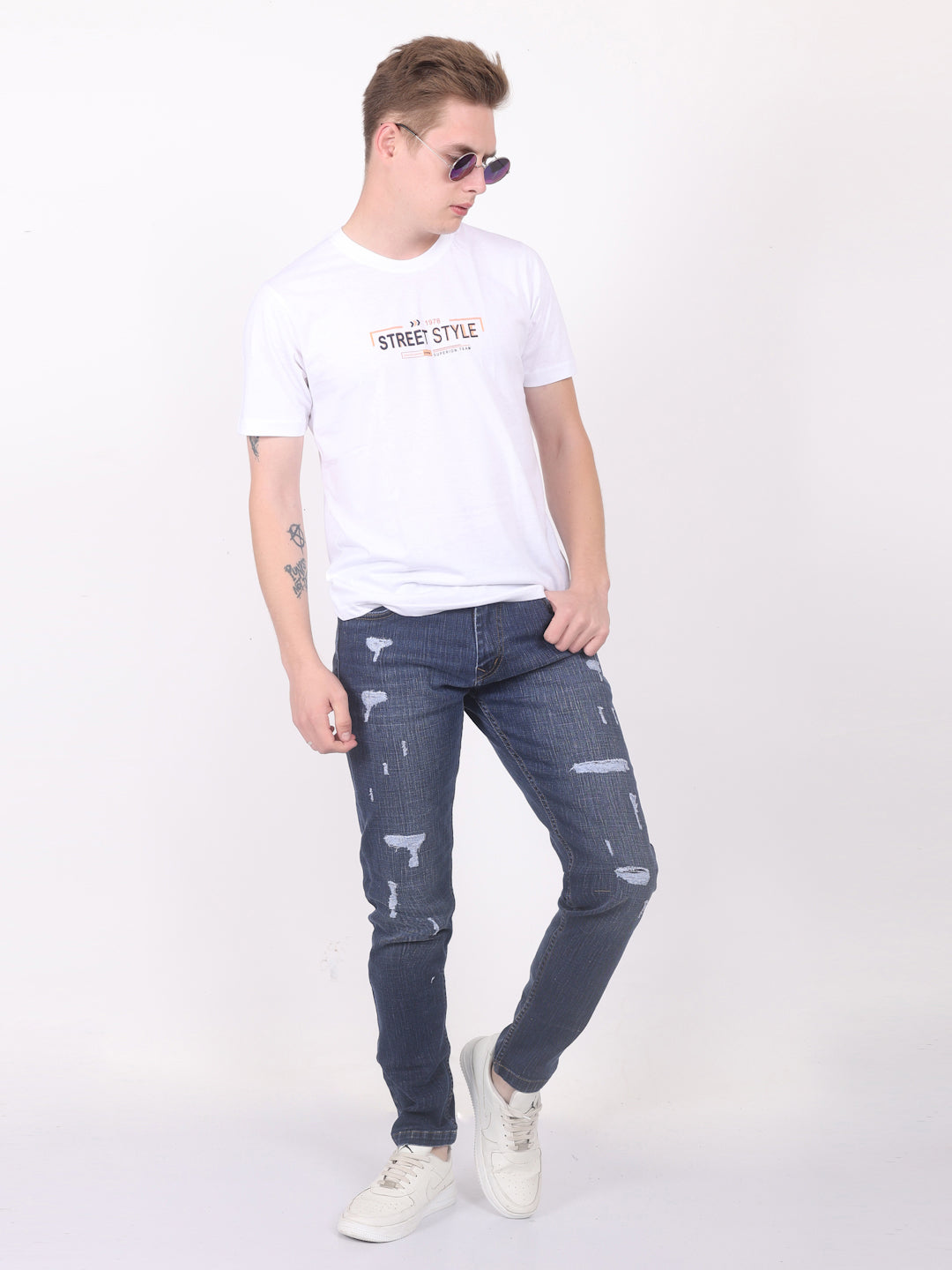 zyker sales  slim fit  blue