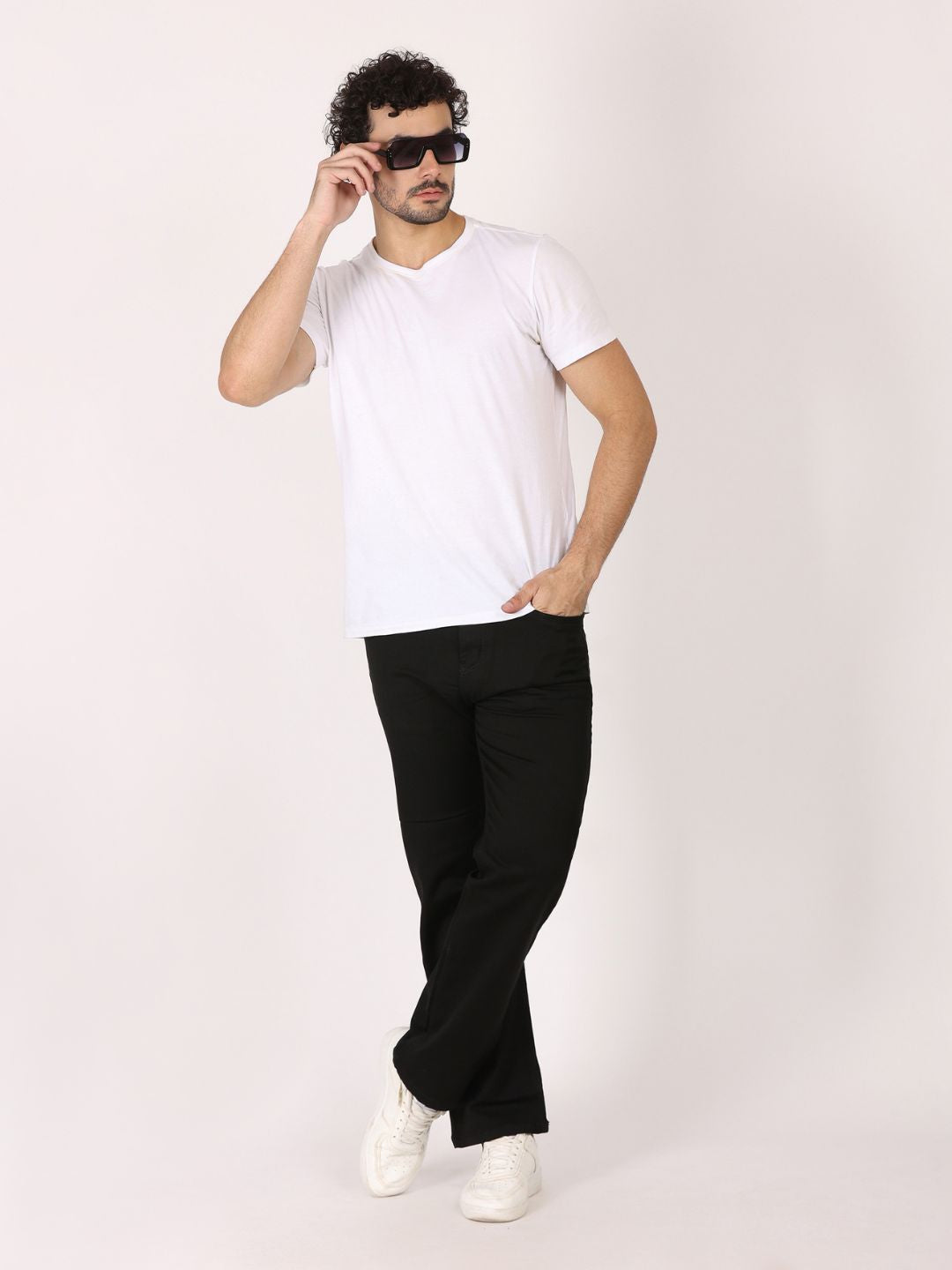 Zyker  sales  Fashion Men's  jeans regular fit black